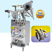 Full automatic small manual detergent wheat flour spice Kaffe auger powder sachet filling and packing machine price